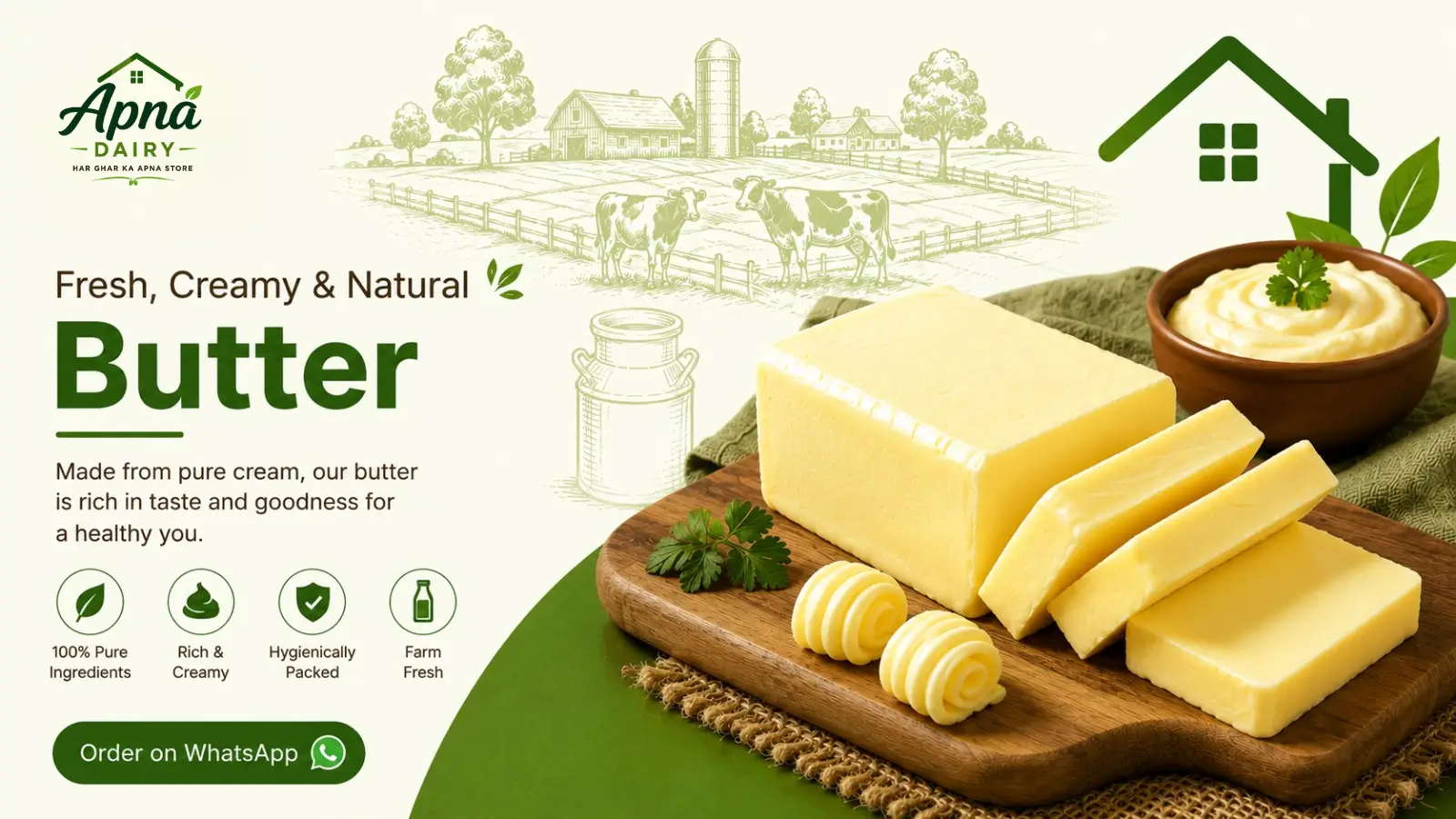 Fresh Dairy Butter