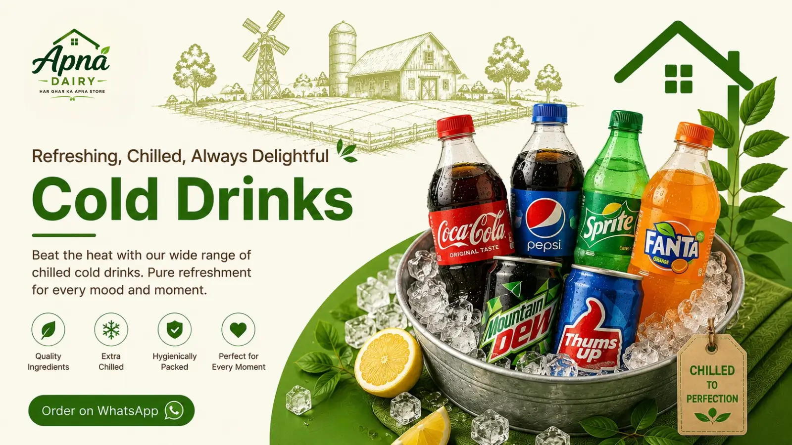 Cold Drinks & Beverages