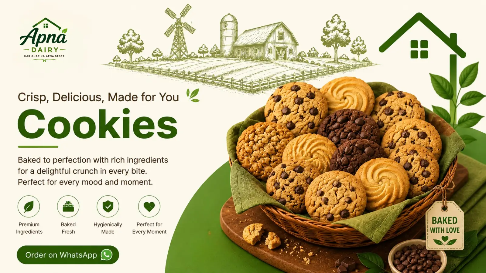 Freshly Baked Cookies