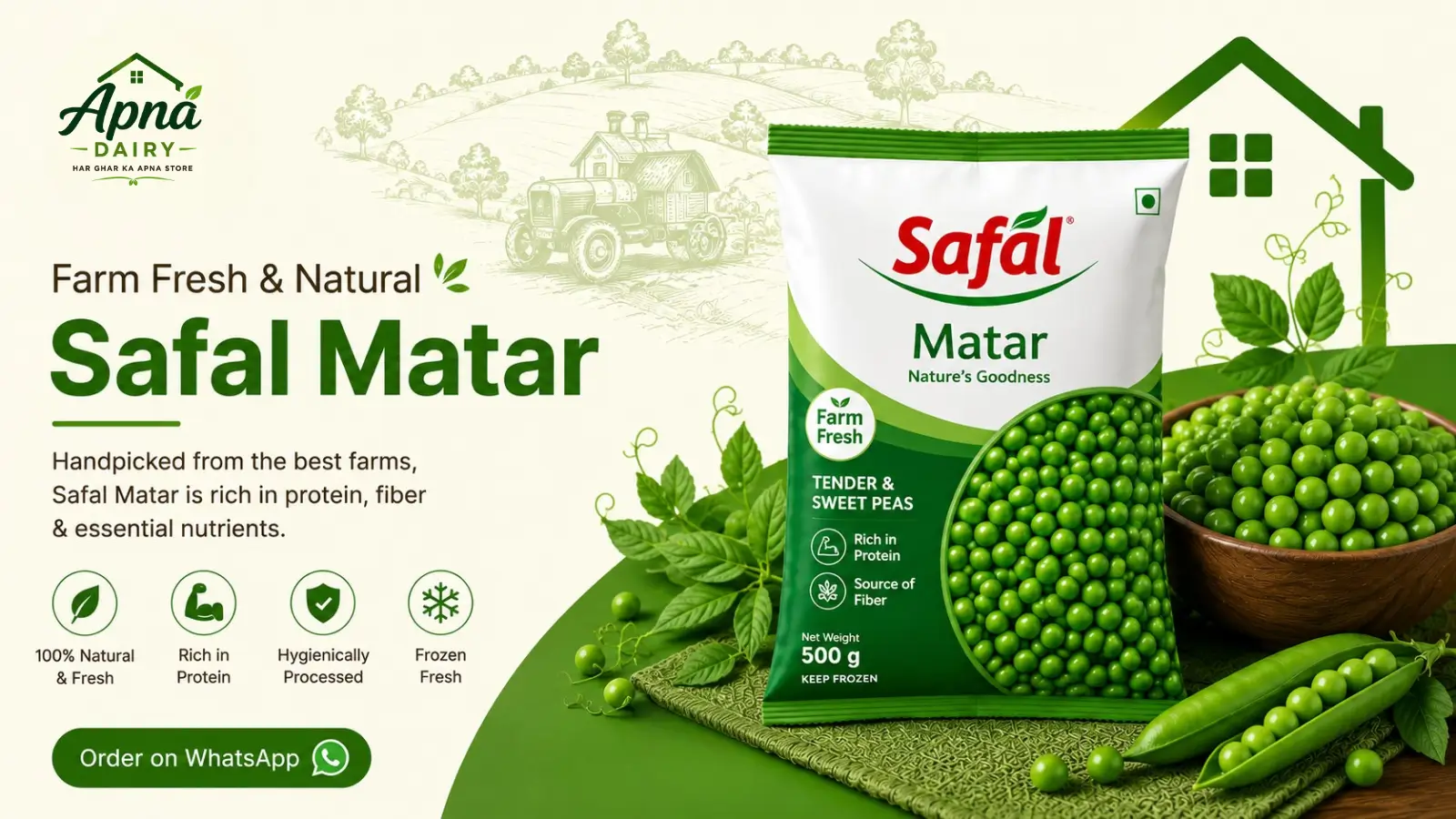 Safal Green Peas
